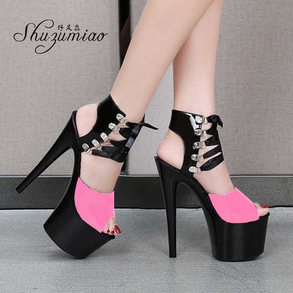 sandal high heels strip pole dance gladiator plus size sandals fetishism ankle strap platform wedding shoe 210624, Black
sandal high heels strip pole dance gladiator plus size sandals fetishism ankle strap platform wedding shoe 210624, Black