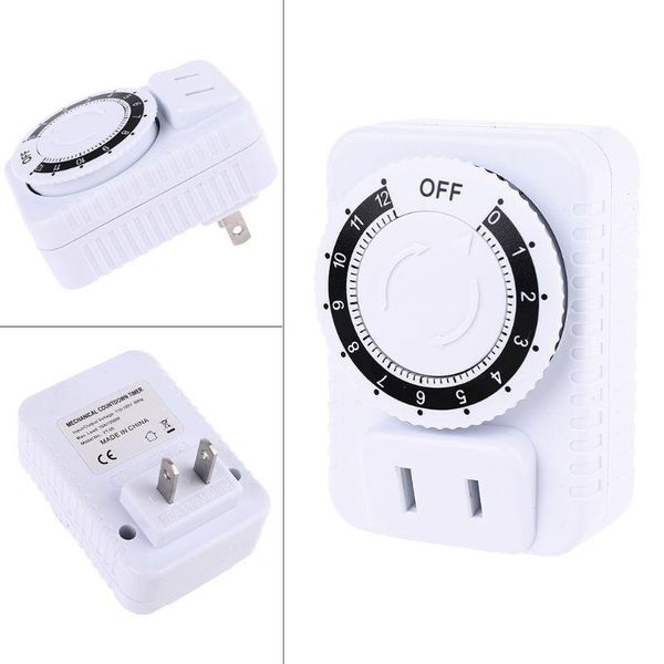 timers ac 110v 12 hour mechanical plug switch timer socket for home appliances control
timers ac 110v 12 hour mechanical plug switch timer socket for home appliances control