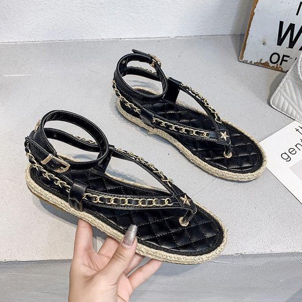 sandals women 2021 platform heel fisherman shoes for woman ankle strap slippers chain flip flops female heels, Black
sandals women 2021 platform heel fisherman shoes for woman ankle strap slippers chain flip flops female heels, Black