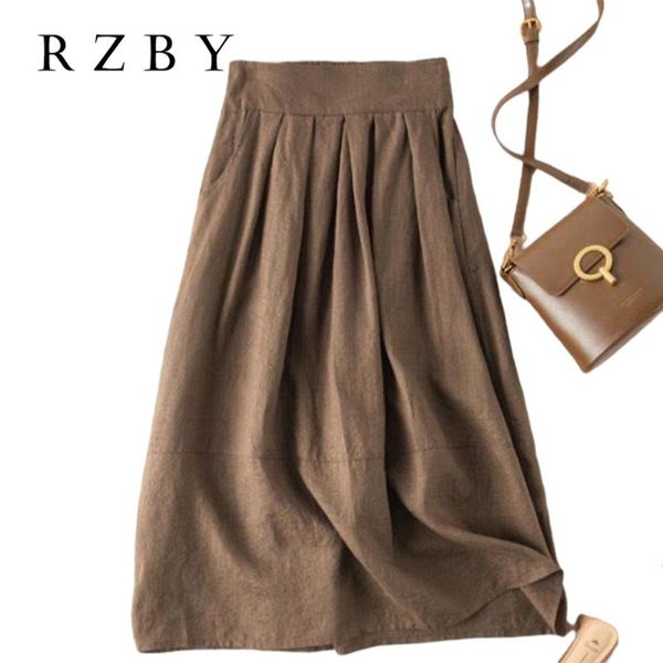 skirts women cotton skirt girl summer high waist medium length a-line slim temperament casual loose comfortable rzby373, Black
skirts women cotton skirt girl summer high waist medium length a-line slim temperament casual loose comfortable rzby373, Black