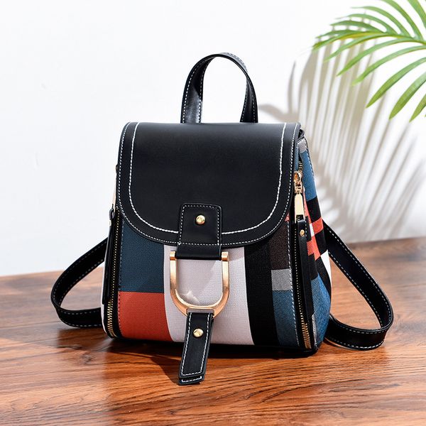 luxurys designers bags female multifunctional backpack new korean backpacks soft leather leisure schoolbags fashion travel bag large capacit
luxurys designers bags female multifunctional backpack new korean backpacks soft leather leisure schoolbags fashion travel bag large capacit