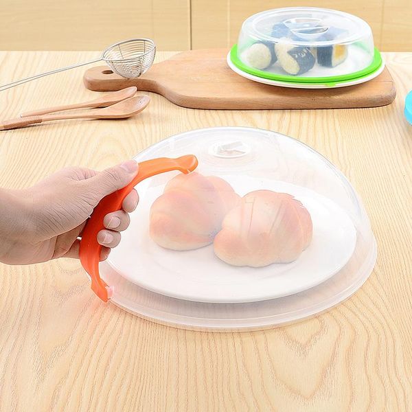 kitchen storage & organization 2pcs food cover plastic microwave anti-sputtering oil cap heated sealed multifunctional dust dish tool pot 
kitchen storage & organization 2pcs food cover plastic microwave anti-sputtering oil cap heated sealed multifunctional dust dish tool pot