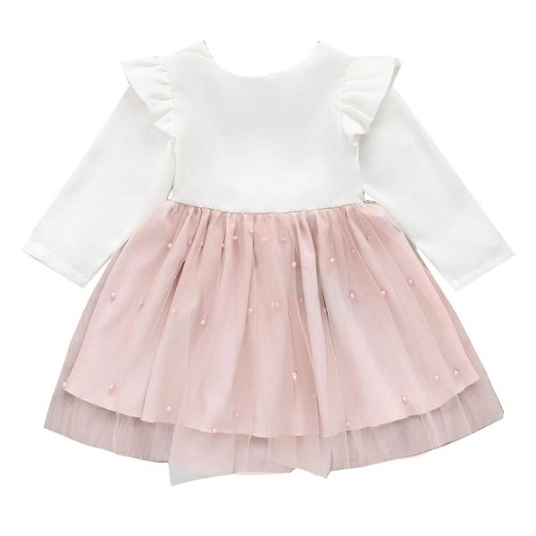 girl's dresses arrival kids casual dress girls bowknot pearls v-neck long sleeve princess for summer autumn girl 6 months-8 years, Red;yellow
girl's dresses arrival kids casual dress girls bowknot pearls v-neck long sleeve princess for summer autumn girl 6 months-8 years, Red;yellow