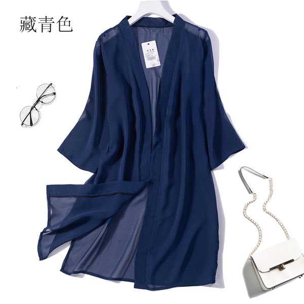 blouses women's 100% silk multi colors long thin kimono cardigan shawl coat blouse summer beach cover up jn148, White
blouses women's 100% silk multi colors long thin kimono cardigan shawl coat blouse summer beach cover up jn148, White
