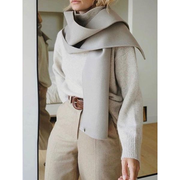 scarves rowling chic autumn winter women wool cashmere solid long scarf casual vintage female, Blue;gray
scarves rowling chic autumn winter women wool cashmere solid long scarf casual vintage female, Blue;gray