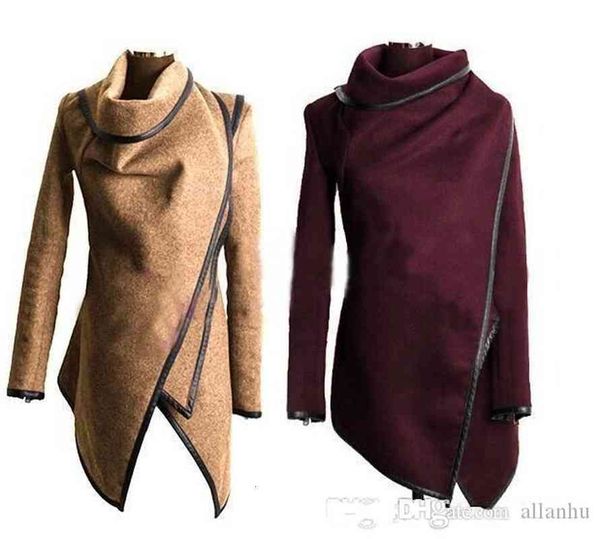 women's jackets fall winter clothes for women european american wool blends coats ladies trim personality asymmetric rules short j, Black;brown
women's jackets fall winter clothes for women european american wool blends coats ladies trim personality asymmetric rules short j, Black;brown