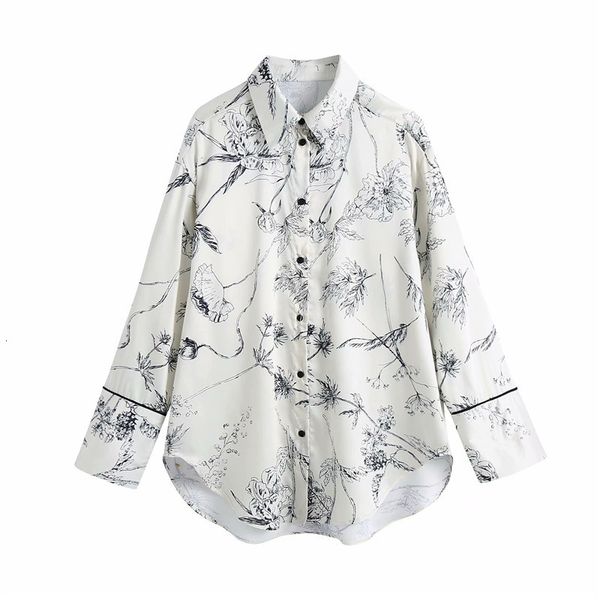 women's blouses & shirts women fashion hm flower print white long female casual turn-down collar sleeve spring new loose chic sc7o
women's blouses & shirts women fashion hm flower print white long female casual turn-down collar sleeve spring new loose chic sc7o