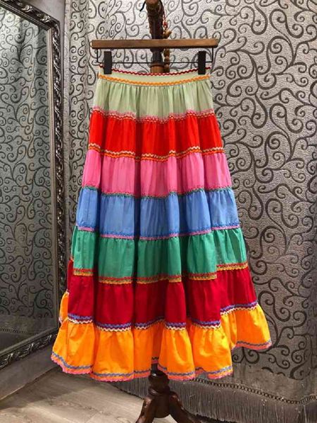 skirts 100%cotton spring summer style women sweet raiow color print long maxi ladies bohemian beach casual skirt, Black
skirts 100%cotton spring summer style women sweet raiow color print long maxi ladies bohemian beach casual skirt, Black
