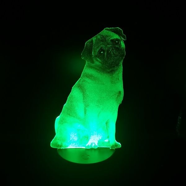 pug led night light 3d acrylic lamp 7/16 color illusion nightlight for kids girls birthday gift dropshipping
pug led night light 3d acrylic lamp 7/16 color illusion nightlight for kids girls birthday gift dropshipping