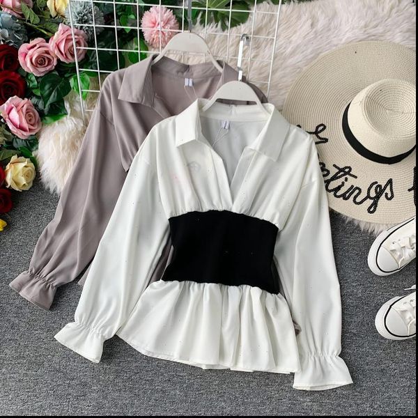 peplum women shirt long sleeve blouse korean white shirts womens and blouses patchwork ruffle vintage boho modis clothes
peplum women shirt long sleeve blouse korean white shirts womens and blouses patchwork ruffle vintage boho modis clothes