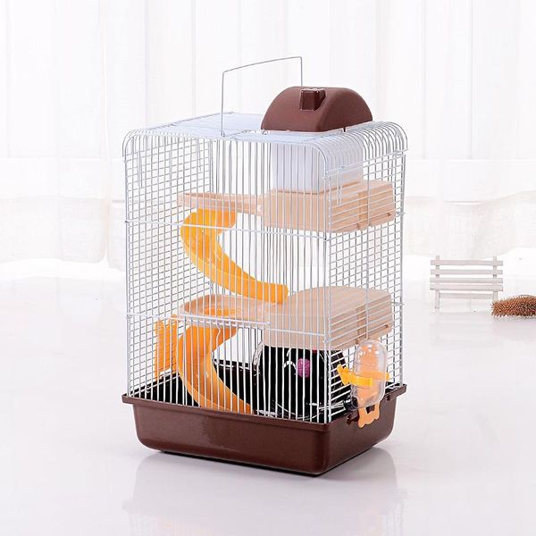 small animal supplies the hamster cage heightening three-tier luxury villa raising big castle
small animal supplies the hamster cage heightening three-tier luxury villa raising big castle