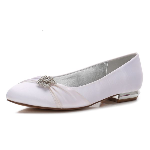 sandals women satin wedding bridal flats shoes round toe crystals slip on formal party dress qt71, Black
sandals women satin wedding bridal flats shoes round toe crystals slip on formal party dress qt71, Black