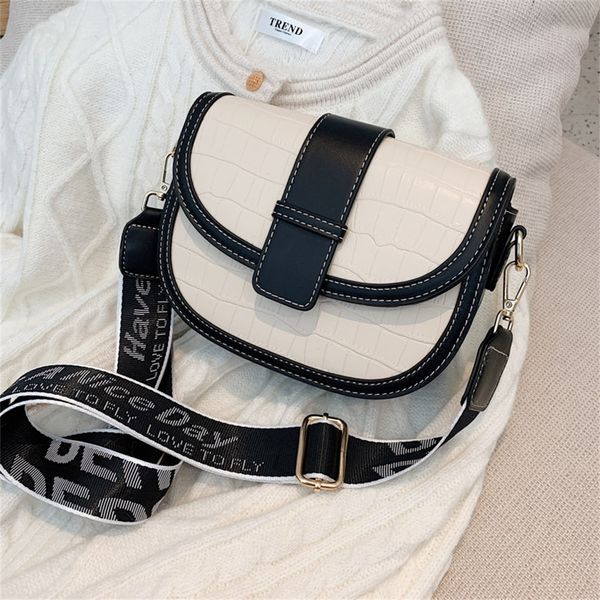 feeling bag women's new fashion versatile one shoulder saddle bag fashion wide belt messenger purse outlet
feeling bag women's new fashion versatile one shoulder saddle bag fashion wide belt messenger purse outlet