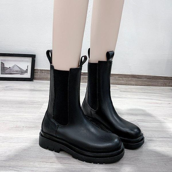 boots casual winter versatile pullover classic 2021 solid color fashion women's boot trend, Black
boots casual winter versatile pullover classic 2021 solid color fashion women's boot trend, Black