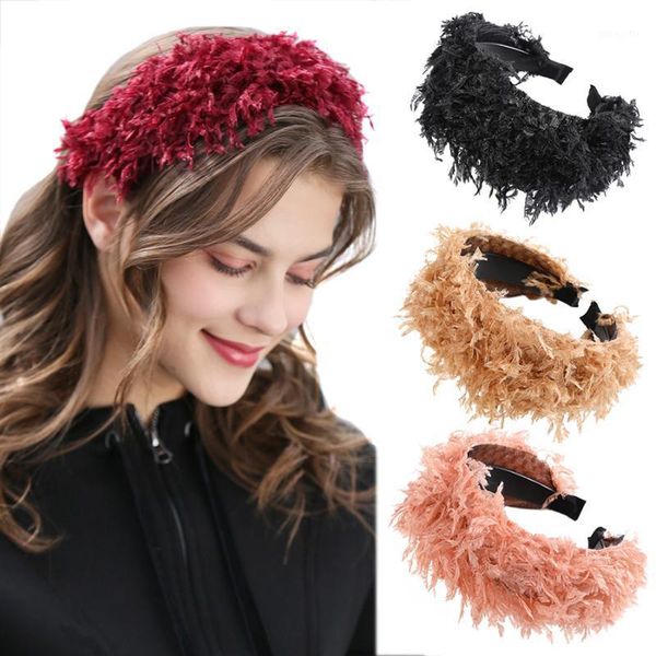 haimeikang fashion plush headband tiara women winter creative bezel rims head hoop headdress solid color hair accessories1
haimeikang fashion plush headband tiara women winter creative bezel rims head hoop headdress solid color hair accessories1