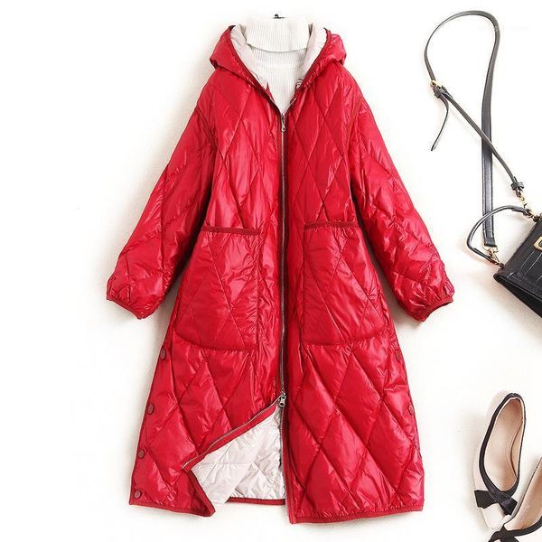 women's down & parkas winter women solid color hooded fashion jacket warm long simple thin casual ladies, Black
women's down & parkas winter women solid color hooded fashion jacket warm long simple thin casual ladies, Black