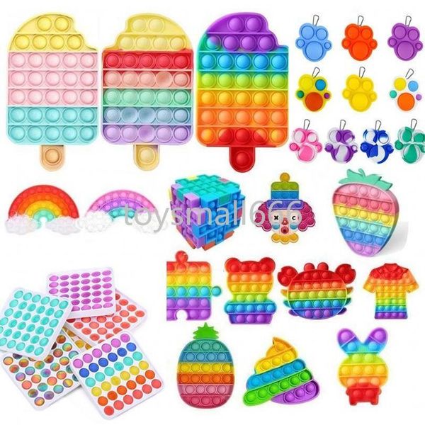 animal designs rainbow push bubble sensory fidget toys stress reliever sensory toys anxiety relief for kids birthday gifts
animal designs rainbow push bubble sensory fidget toys stress reliever sensory toys anxiety relief for kids birthday gifts