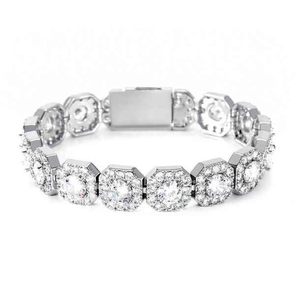 charm bracelets exquisite luxury bracelet micro inlaid + zircon flash hip hop fashion couple high-grade wedding jewelry, Golden;silver
charm bracelets exquisite luxury bracelet micro inlaid + zircon flash hip hop fashion couple high-grade wedding jewelry, Golden;silver