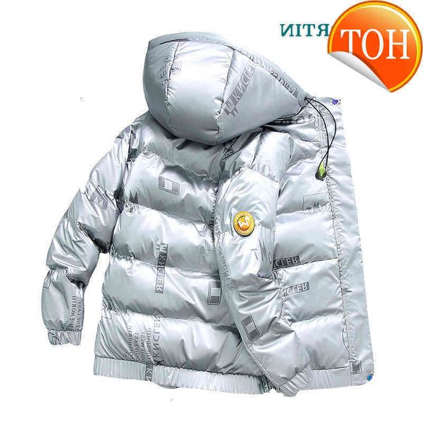 men's white winter jacket coats 2021 hip hop letter print hooded warm 90% duck down thick jackets for male, Black
men's white winter jacket coats 2021 hip hop letter print hooded warm 90% duck down thick jackets for male, Black