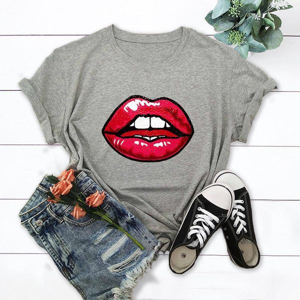 women's t-shirt summer t shirt women 100% cotton lips print plus size 4xl 5xl o-neck short sleeve fashion casual tee basic shirts, White
women's t-shirt summer t shirt women 100% cotton lips print plus size 4xl 5xl o-neck short sleeve fashion casual tee basic shirts, White