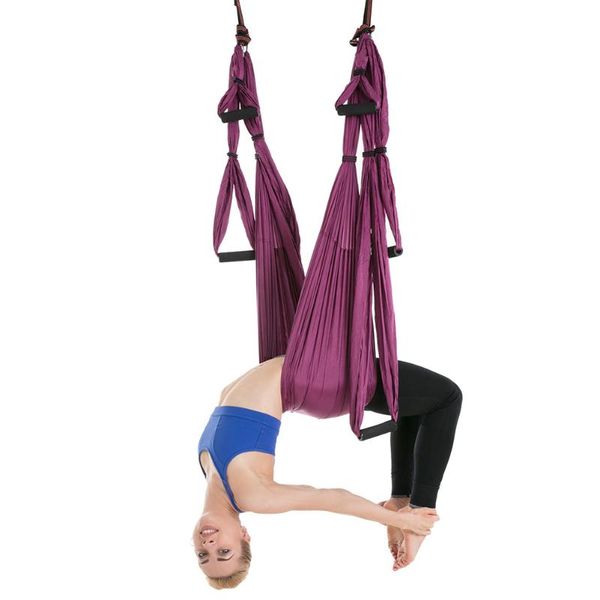 anti-gravity yoga hammock swing parachute fabric inversion therapy high strength decompression gym hanging resistance bands
anti-gravity yoga hammock swing parachute fabric inversion therapy high strength decompression gym hanging resistance bands