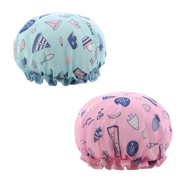shower caps thick 2pcs waterproof bath hat double layer hair cover women supplies reusable cap bathroom accessories
shower caps thick 2pcs waterproof bath hat double layer hair cover women supplies reusable cap bathroom accessories