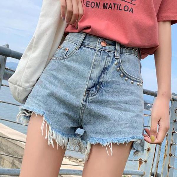 women's shorts zuolunouba 2021 summer casual lady solid tassel high waist loose zipper women, White;black
women's shorts zuolunouba 2021 summer casual lady solid tassel high waist loose zipper women, White;black