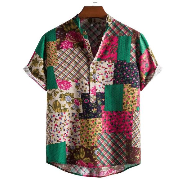 men's casual shirts linen short sleeve shirt men summer floral loose baggy hawaii holiday beach tee buttons blouse national style, White;black
men's casual shirts linen short sleeve shirt men summer floral loose baggy hawaii holiday beach tee buttons blouse national style, White;black