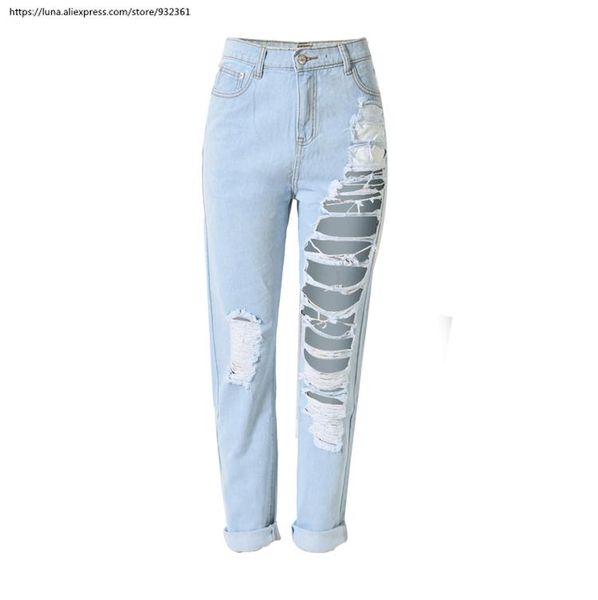 women's jeans women streetwear broken holes blue retro punk loose straight pants destroyed dr2577
women's jeans women streetwear broken holes blue retro punk loose straight pants destroyed dr2577