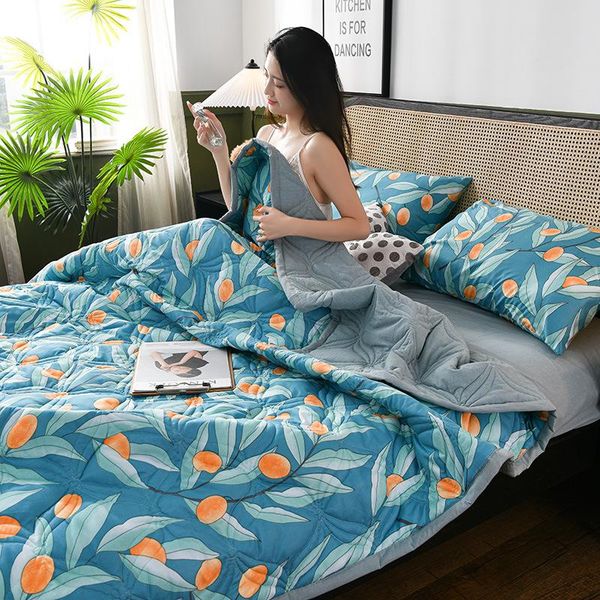 comforters & sets summer quilted printing thin quilt skin-friendly washable home textile cool quilts blanket soft comfortable queen bedcloth
comforters & sets summer quilted printing thin quilt skin-friendly washable home textile cool quilts blanket soft comfortable queen bedcloth