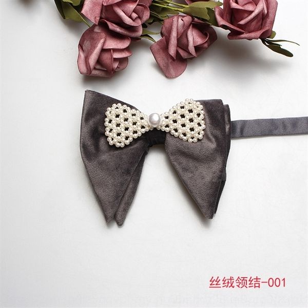 0js autumn and winterbridegroom man group trumpet wedding dress dress personalized velvet bow ties large horn with wedding tie, Black;gray
0js autumn and winterbridegroom man group trumpet wedding dress dress personalized velvet bow ties large horn with wedding tie, Black;gray
