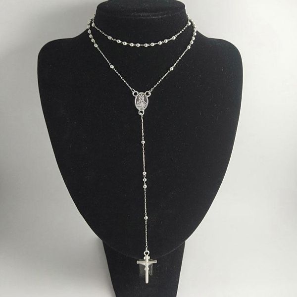 chains cross rosary pendant necklace for women 2021 trend vintage style men's neck jesus beaded hip hop jewelry grunge, Silver
chains cross rosary pendant necklace for women 2021 trend vintage style men's neck jesus beaded hip hop jewelry grunge, Silver