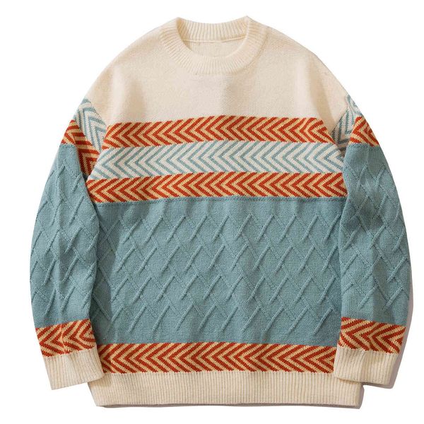 men's sweaters loose cotton mesh jumper harajuku pullover of knitted or crocheted outwear shirt vintage lacible male striped hip, White;black
men's sweaters loose cotton mesh jumper harajuku pullover of knitted or crocheted outwear shirt vintage lacible male striped hip, White;black