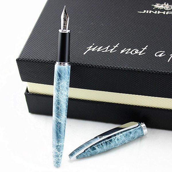 luxury jinhao 156 fountain pen metal 0.5mm medium nib ink pens business school office supplies canetas
luxury jinhao 156 fountain pen metal 0.5mm medium nib ink pens business school office supplies canetas