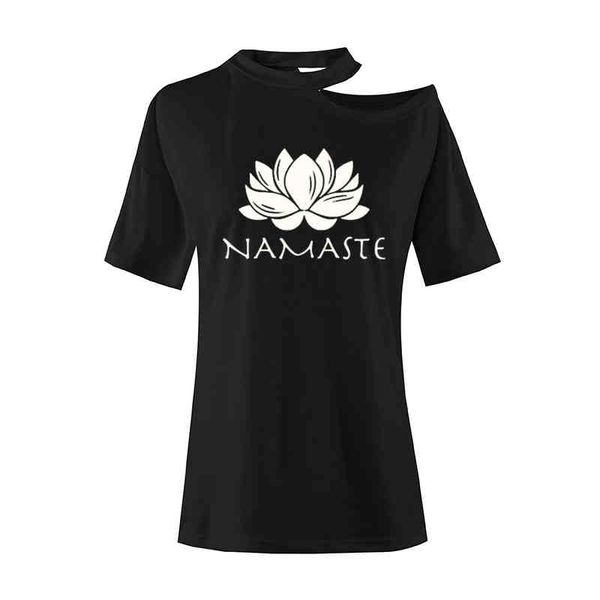 fashion women clothing namaste print t-shirt women short sleeve female blusas harajuku streetwear tee, White
fashion women clothing namaste print t-shirt women short sleeve female blusas harajuku streetwear tee, White
