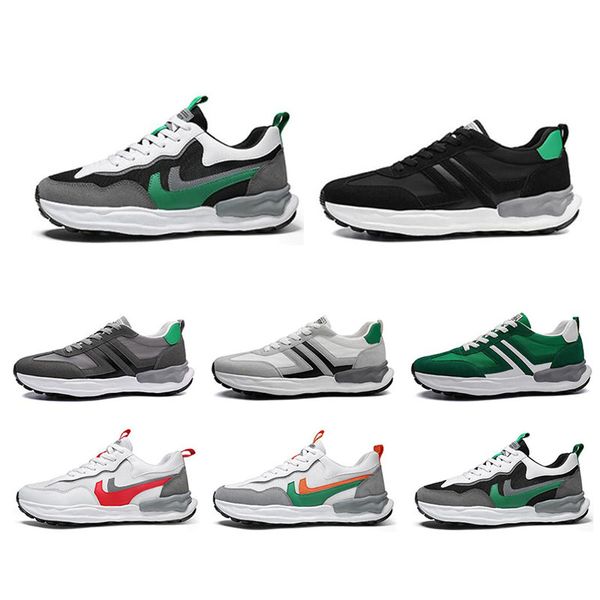 2021 men running shoes color white red green grey black breathable sports sneakers runner trainers size 39-44
2021 men running shoes color white red green grey black breathable sports sneakers runner trainers size 39-44