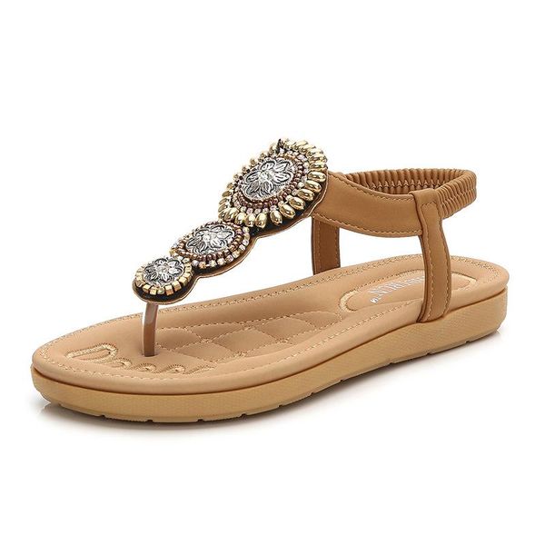 2021summer women fashion bohemia ladies crystal bead flat slipper sandals casual outsid shoes, Black
2021summer women fashion bohemia ladies crystal bead flat slipper sandals casual outsid shoes, Black