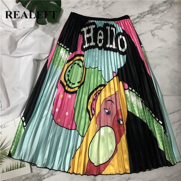 skirts realeft arrival women cartoon letter printed elegant pleated long high waist harajuku tulle a-line mid-calf, Black
skirts realeft arrival women cartoon letter printed elegant pleated long high waist harajuku tulle a-line mid-calf, Black