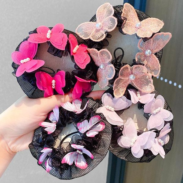 hair accessories butterfly flower adjustable net pocket scrunchie elastic bands girls dance updo ponytail holder gum ties, Slivery;white
hair accessories butterfly flower adjustable net pocket scrunchie elastic bands girls dance updo ponytail holder gum ties, Slivery;white