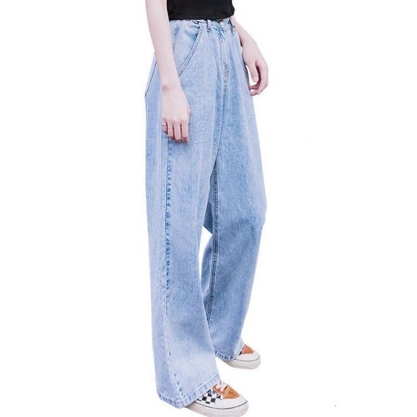 women's jeans four seasons general cotton wide leg loose high waist street s fashion brand z7gn, Blue
women's jeans four seasons general cotton wide leg loose high waist street s fashion brand z7gn, Blue