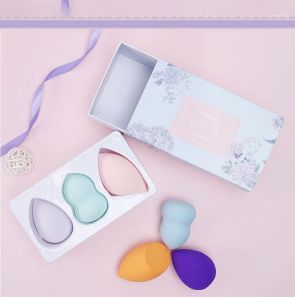 3pcs/set makeup sponge water drop gourd make up puff cosmetics blender set puf hydrophilic powder foundation as gift1
3pcs/set makeup sponge water drop gourd make up puff cosmetics blender set puf hydrophilic powder foundation as gift1