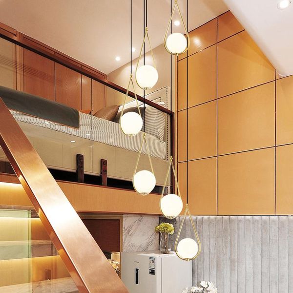 pendant lamps nordic light stair lamp long postmodern creative personality living room shop home decor lights
pendant lamps nordic light stair lamp long postmodern creative personality living room shop home decor lights