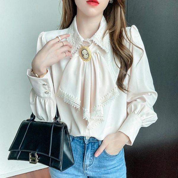 women's blouses & shirts bow collar autumn spring basic office lady work wear women business formal elegant sweet white
women's blouses & shirts bow collar autumn spring basic office lady work wear women business formal elegant sweet white