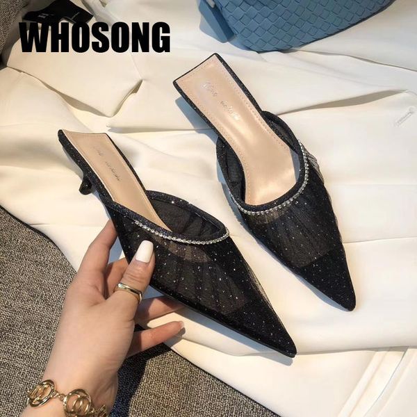 slippers summer women bling girls rhinestone slides woman white heels ladies outside flip flops shoes female brand mules, Black
slippers summer women bling girls rhinestone slides woman white heels ladies outside flip flops shoes female brand mules, Black