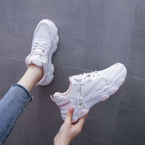 daddy Casual shoes Net face women's 2021 summer new Korean version breathable sports female students' fashion casual nk113 1U2U 1 MNZV, White black
daddy Casual shoes Net face women's 2021 summer new Korean version breathable sports female students' fashion casual nk113 1U2U 1 MNZV, White black