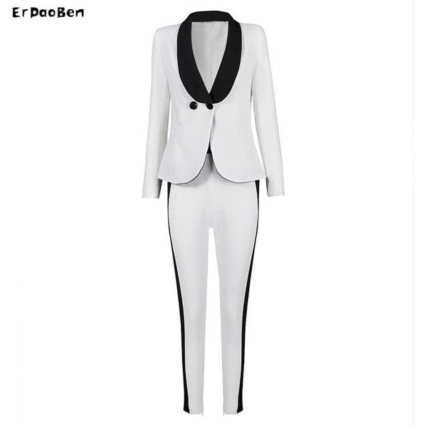 women's suits & blazers custom made ivory women pant shawl lapel fashion long sleeve ladies one button jacket+pants dr665, White;black
women's suits & blazers custom made ivory women pant shawl lapel fashion long sleeve ladies one button jacket+pants dr665, White;black