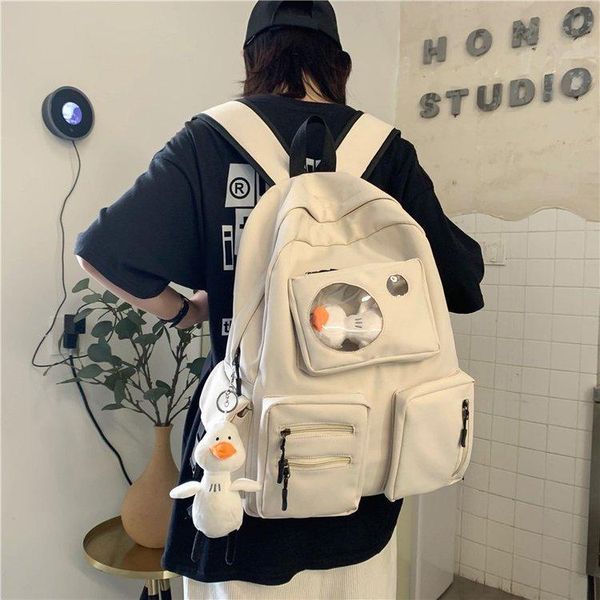 backpack waterproof nylon ladies high school students multi-pocket bag large capacity travel leisure unisex
backpack waterproof nylon ladies high school students multi-pocket bag large capacity travel leisure unisex