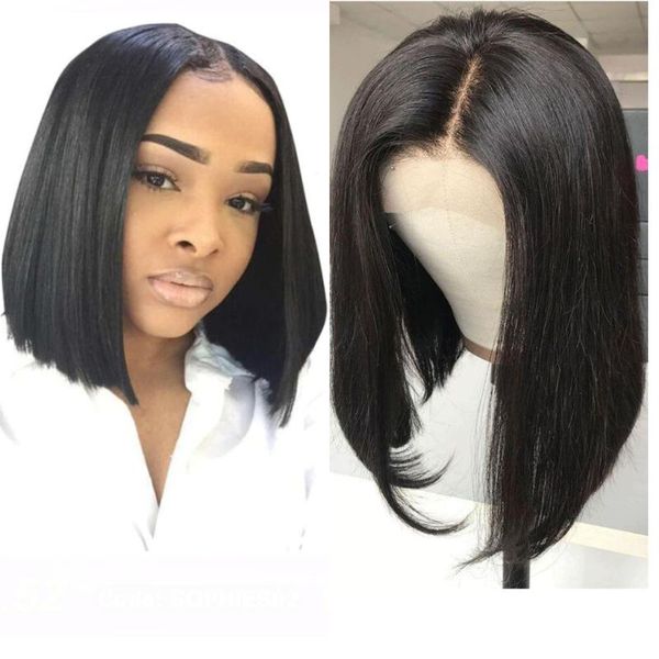 lace wigs front bob wig human hair with bangs for black women straight transparent short 13x4, Black;brown
lace wigs front bob wig human hair with bangs for black women straight transparent short 13x4, Black;brown
