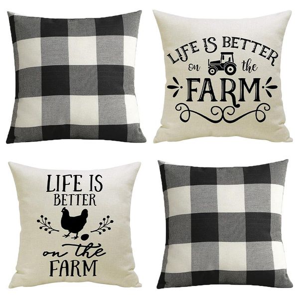 4pcs cushion cover farmhouse pillow classic throw pillows for living room funda cojin 45*45 home decor housewarming gift cushion/decorative
4pcs cushion cover farmhouse pillow classic throw pillows for living room funda cojin 45*45 home decor housewarming gift cushion/decorative