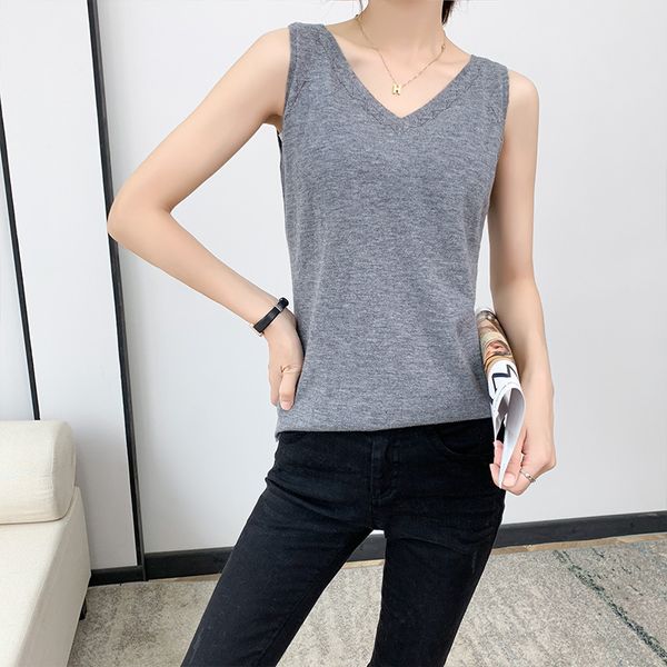 women's sweaters 2021 v-neck vest spring knitted pullover cashmere 100% merino wool i4hj, White;black
women's sweaters 2021 v-neck vest spring knitted pullover cashmere 100% merino wool i4hj, White;black
